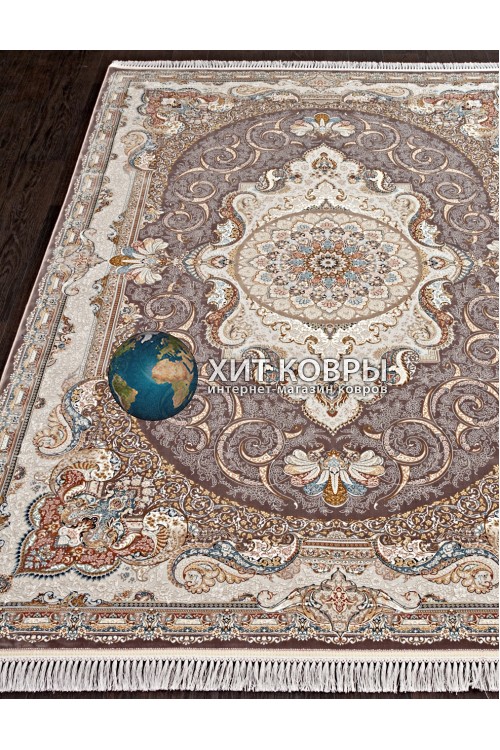 Иранский ковер Shahname 1500 144 Розовый
